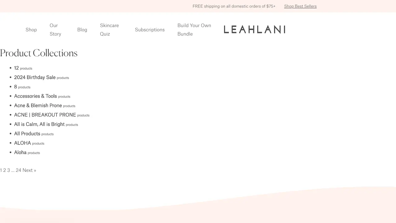 shopify-page-collection-auto-generee